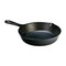 8 Inch Black Cast Iron Pan with Nonstick Coating for Oven, Stove, Grill and Campfire Use